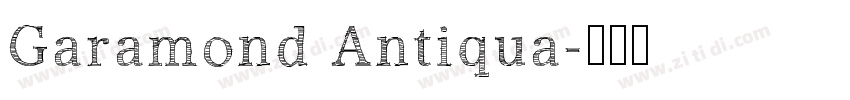 Garamond Antiqua字体转换